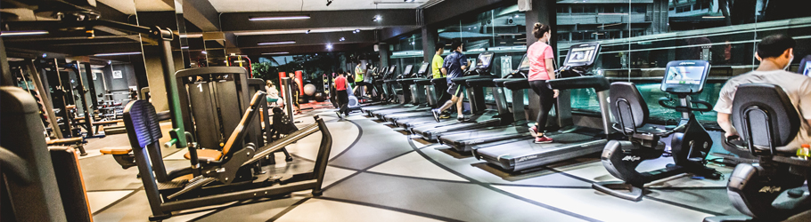 Energy Fitness, Surin Province, Thailand - Neoflex™ 800 Series REPtile Fitness Flooring with Graphics